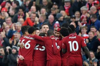 Liverpool vs Arsenal, Adu Tajam Duo Top Skor Salah Kontra Aubameyang