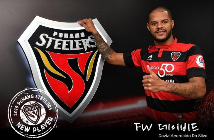 Striker baru Pohang Steelers, David da Silva. (Dok. Yonhap).