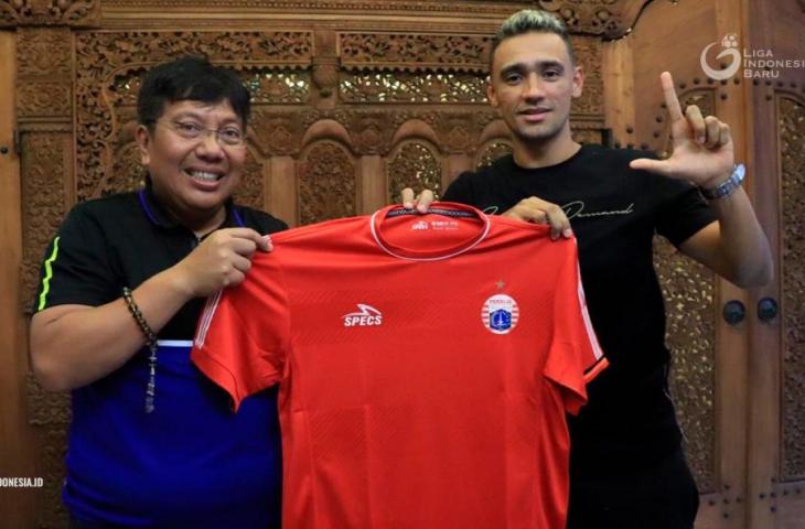 Pemain baru Persija Jakarta, Bruno Matos (liga-indonesia.id)