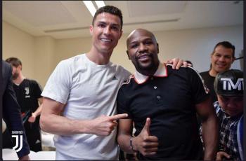 Floyd Mayweather Jr Ikut Rayakan Kemenangan Juventus di Supercoppa Italia