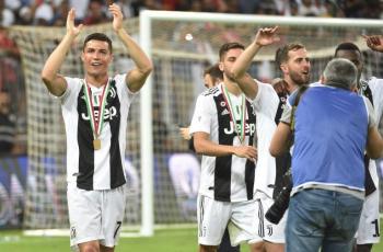 Jadi Pahlawan Kemenangan Juventus, Cristiano Ronaldo Sangat Bahagia