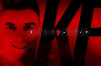 Krzysztof Piatek Resmi Berseragam AC Milan