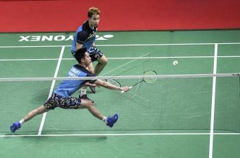 Sedang Berlangsung! Link Live Streaming Thomas Cup Indonesia vs Malaysia