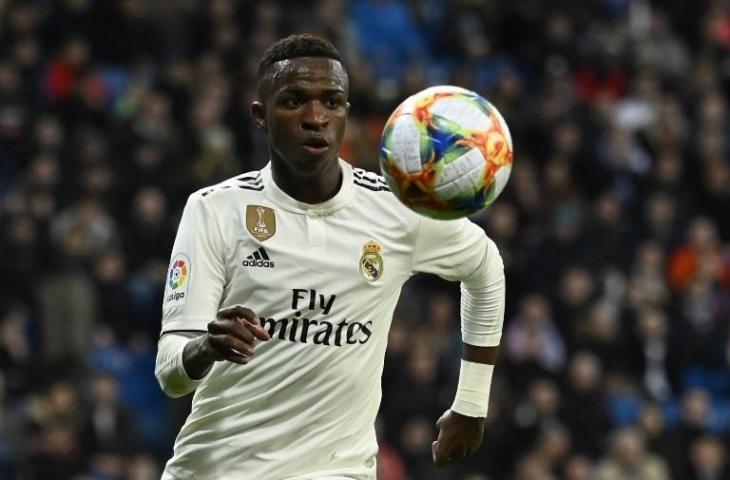 Penyerang Real Madrid, Vinicius Junior (Javier Soriano/AFP)