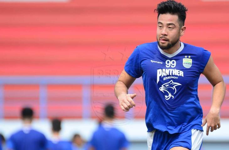 Yamashita gabung latihan Persib Bandung. (Dok. Persib).