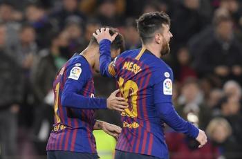 Bantu Kembalikan Kepercayaan Diri, Messi Berikan Hadiah Penalti ke Coutinho