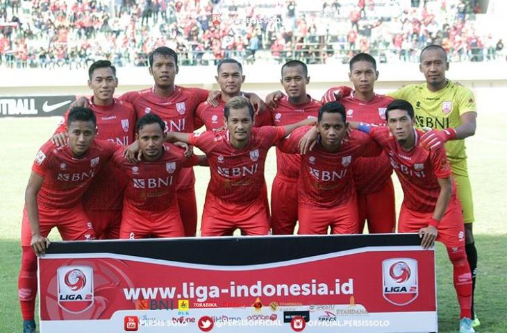 Skuat Persis Solo di Liga 2 2018. (Dok. Persis).