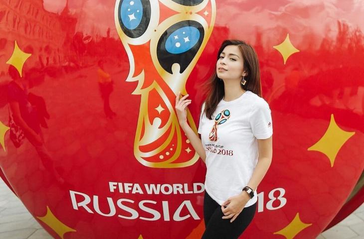 Sandra Olga saat di Rusia (instagram.com/sandraolga)