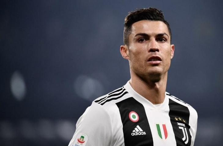 Penyerang Juventus, Cristiano Ronaldo (Marco Bertorello/AFP)