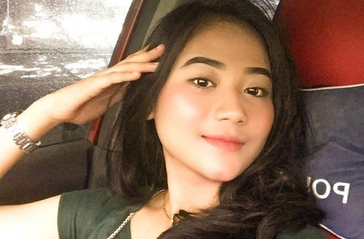 Sri Wahyuni Asri pacar Nurhidayat pemain Timnas Indonesia U-22. [@sriwahyuniasri / Instagram]