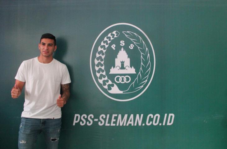 Pemain anyar PSS Sleman, Brian Ferreira. (www.mxkc.sbs/Irwan Febri Rialdi).