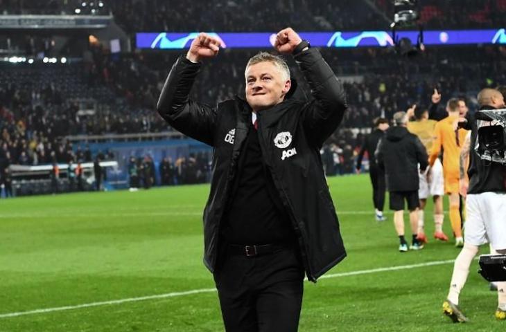 Manajer sementara Manchester United, Ole Gunnars Solskjaer. (Anne-Christine POUJOULAT/AFP).