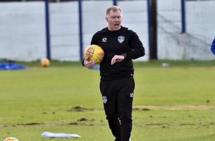 Mantan pelatih Oldham Athletic, Paul Scholes. [laman resmi Oldham]