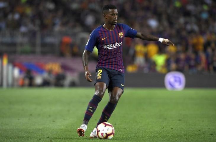 Bek Barcelona, Nelson Semedo. (Lluis Gene/AFP)