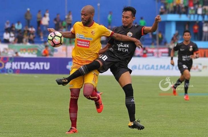 Hilton Moreira ketika berseragam Sriwijaya FC. (Dok. LIB).