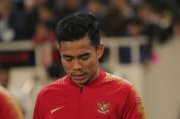 Pemain bertahan Timnas Indonesia U-23, Nurhidayat. (Dok. PSSI)