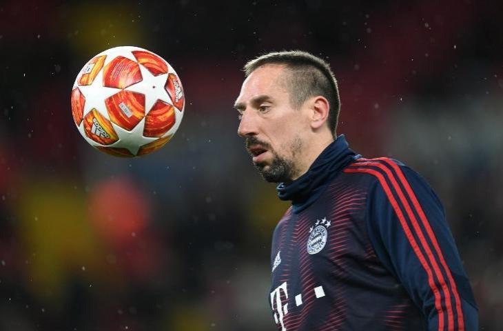 Penyerang Bayern Munchen, Franck Ribery (Christof Stache/AFP)