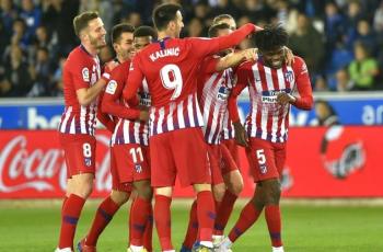 Bantai Alaves 4-0, Atletico Madrid Mulai Dekati Barcelona