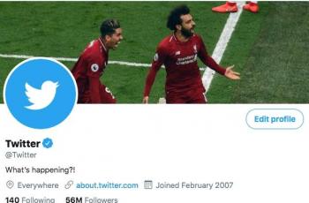 Heboh, Akun Resmi Twitter Ubah Foto Cover Pakai Salah dan Firmino, Dibajak?