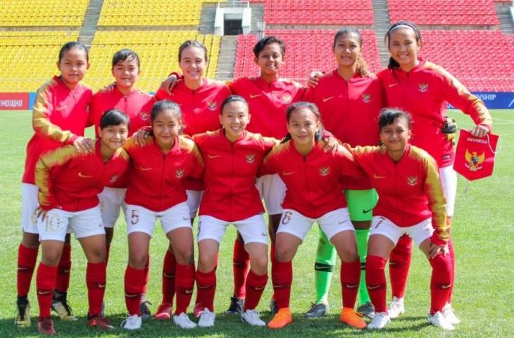 Timnas Indonesia Putri U-16. (Dok. PSSI).