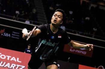 Sinisuka Ginting Gagal Revans Hadapi Kento Momota di Final Singapore Open