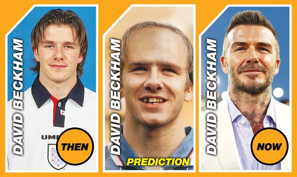 Prediksi David Beckham di tahun 2020. [The Sun]