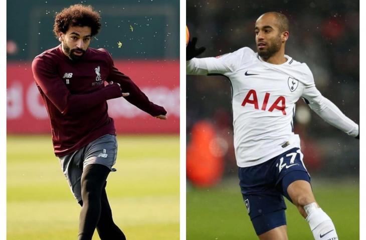 Mohamed Salah dan Lucas Moura bakal bertemu pada final Liga Champions, Juni mendatang (instagram/lucasmoura7-mosalah)