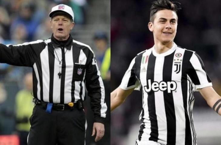 Kolase wasit bisbal dan jersey lawasJuventus. (Usatoday.com/www.mxkc.sbs).