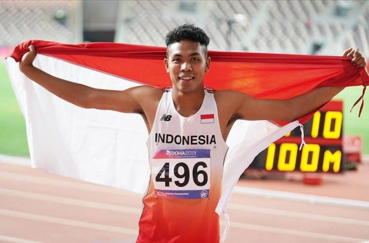 Lalu Muhammad Zohri Jadi Wakil Tunggal Indonesia di Kejuaraan Dunia Atletik Indoor 2022