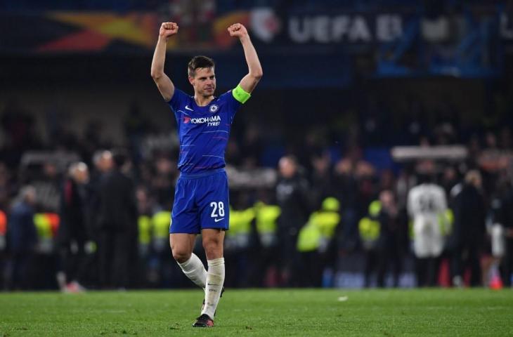  Bek Chelsea, Cesar Azpilicueta. [Ben STANSALL / AFP]