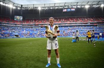 Momen Megan Rapinoe Cetak Gol Langsung dari Tendangan Sudut di Olimpiade