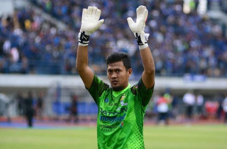 Kiper Persib Bandung, Deden Natshir. [@deden_natshir01 / Instagram]