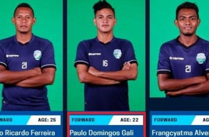 Striker Timnas Timor Leste di Piala AFF 2018, Paulo Domingos Gali Da Costa Freitas. (Dok. AFF Suzuki 2018)