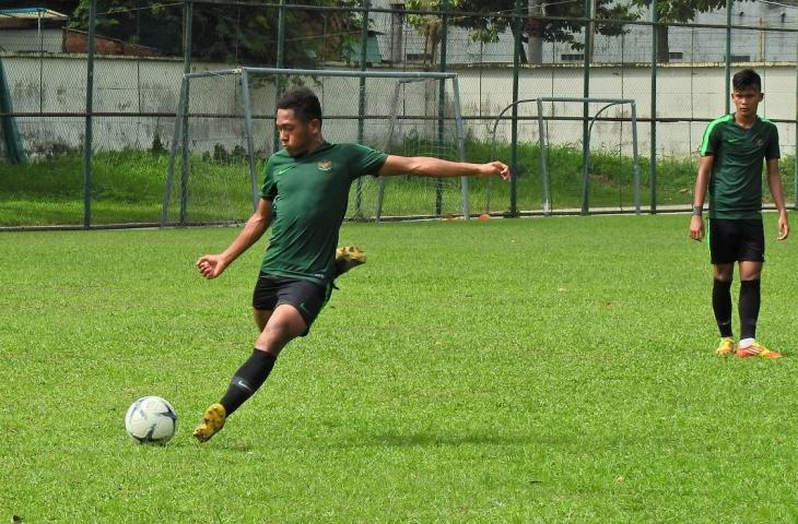 Timnas Indonesia U-19 memulai latihan perdana menjelang Piala AFF-U18 menghadapi Filipina 6 Agustus 2019. (PSSI)