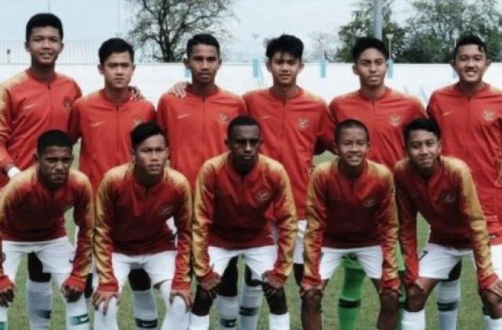 Skuat Timnas Indonesia U-16. [Laman resmi PSSI]