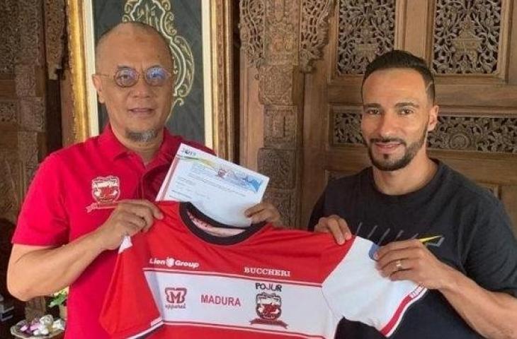 Diego Assis resmi gabung Madura United. (Instagram/@maduraunited.fc)