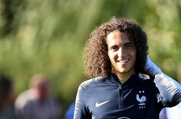 Pemain Arsenal, Matteo Guendouzi dipanggil ke Timnas Prancis. [FRANCK FIFE / AFP]