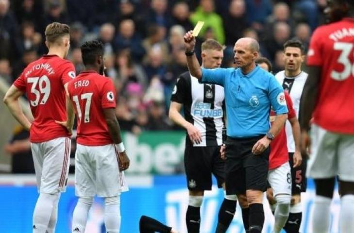 Suasana laga pekan kedelapan Liga Inggris 2019/2020 antara Newcastle United vs Manchester United di St. James' Park, Newcastle, Minggu (6/10/2019) malam WIB. [Paul ELLIS / AFP]