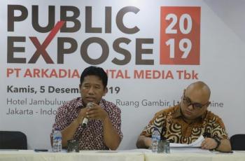 Pendapatan Naik 16,4 Persen, Arkadia Digital Media Optimistis Sambut 2020