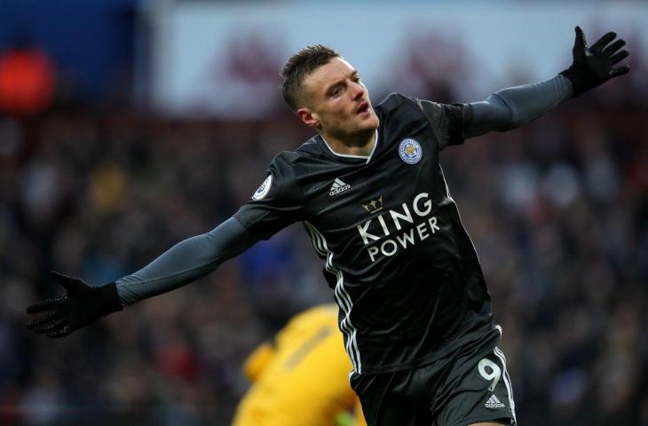 Striker Leicester City, Jamie Vardy. (Twitter/@LCFC).