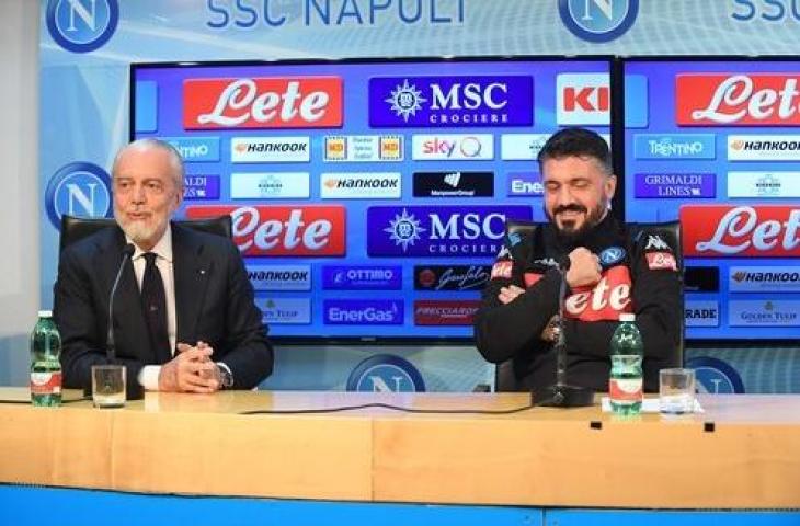 Gennaro Gattuso diperkenalkan sebagai pelatih baru Napoli. (Dok. Napoli).