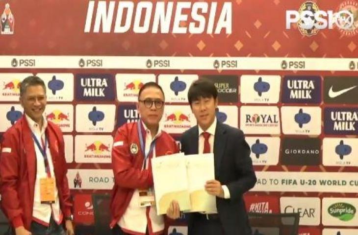 Shin Tae-yong. (Youtube/PSSI).