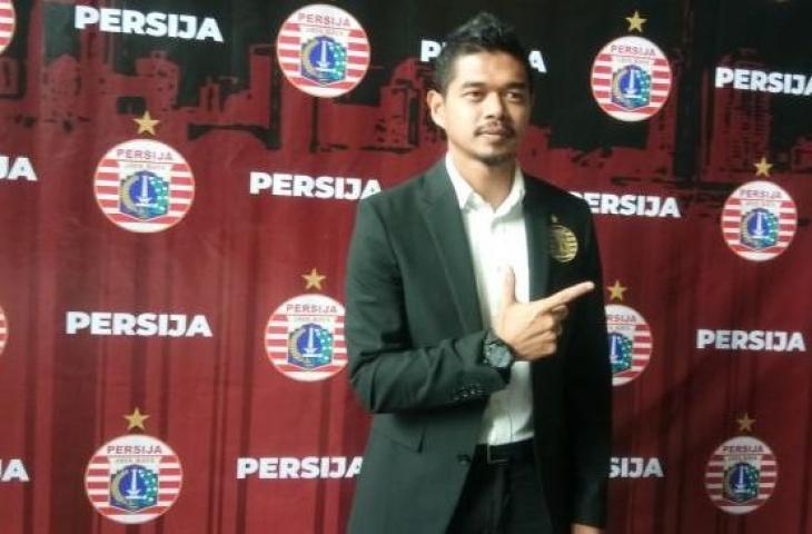 Bambang Pamungkas saat ditunjuk sebagai manajer baru Persija Jakarta. (Suara.com/Adie Prasetyo Nugraha) 