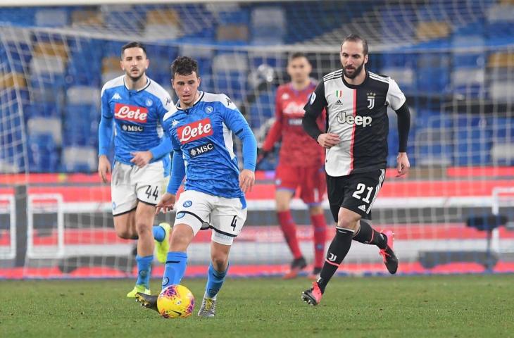 Napoli vs Juventus. (Twitter/@sscnapoli).