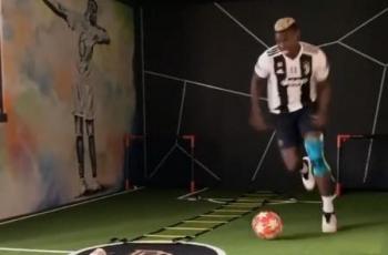 Bikin Heboh, Paul Pogba Latihan Pakai Jersey Juventus