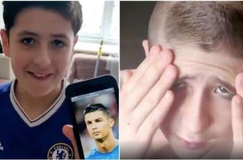 Viral! Anak Kecil Minta Potong Ala Ronaldo, tapi Hasilnya Ronaldo Brasil