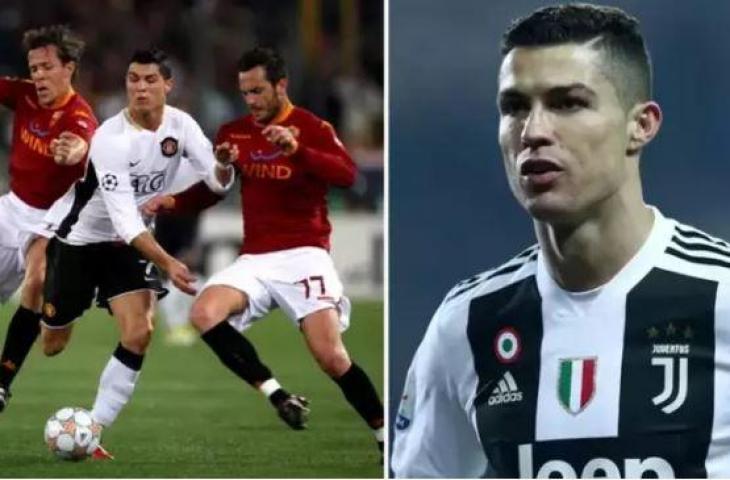 Cristiano Ronaldo tak akan tukar jersey dengan pemain AS Roma. (Dok. Sportbible).