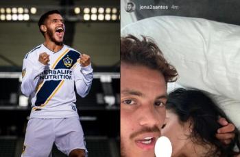 Viral! Bintang LA Galaxy Unggah Foto Telanjang Bareng Model Cantik di Atas Ranjang