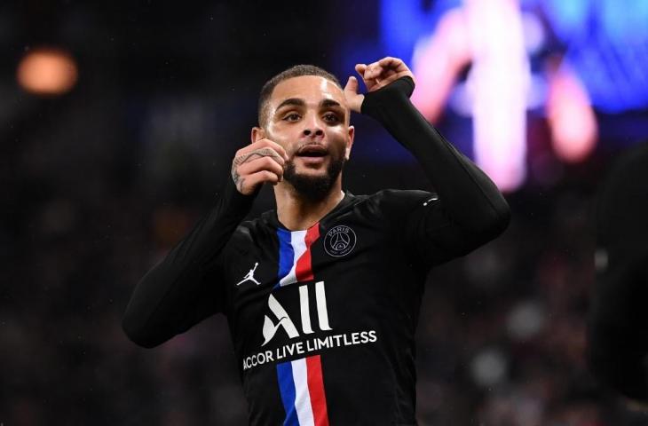 Bek PSG, Leyvin Kurzawa. (Franck Fife/AFP).