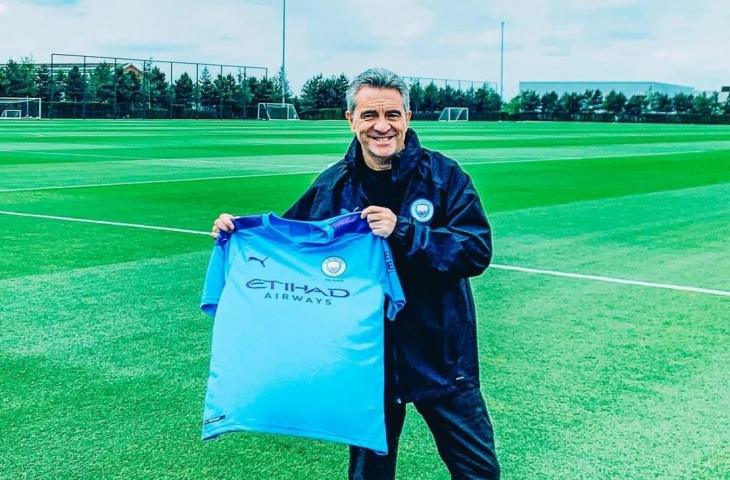 Juanma Lillo resmi jadi asisten Pep Guardiola. (Dok. Man City)